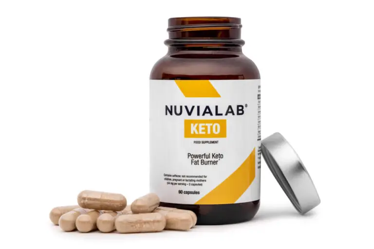 NuviaLab Keto is een voedingssupplement met meerdere componenten dat gewichtsbeheersing bij het volgen van een ketogeen dieet ondersteunt.