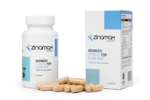 Zinamax is een voedingssupplement dat de eliminatie van acne ondersteunt.